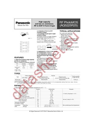 AQS225S datasheet  